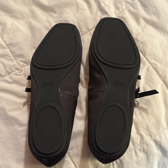 Zara 3 Strap Ballet Flat - Picture 4 of 4